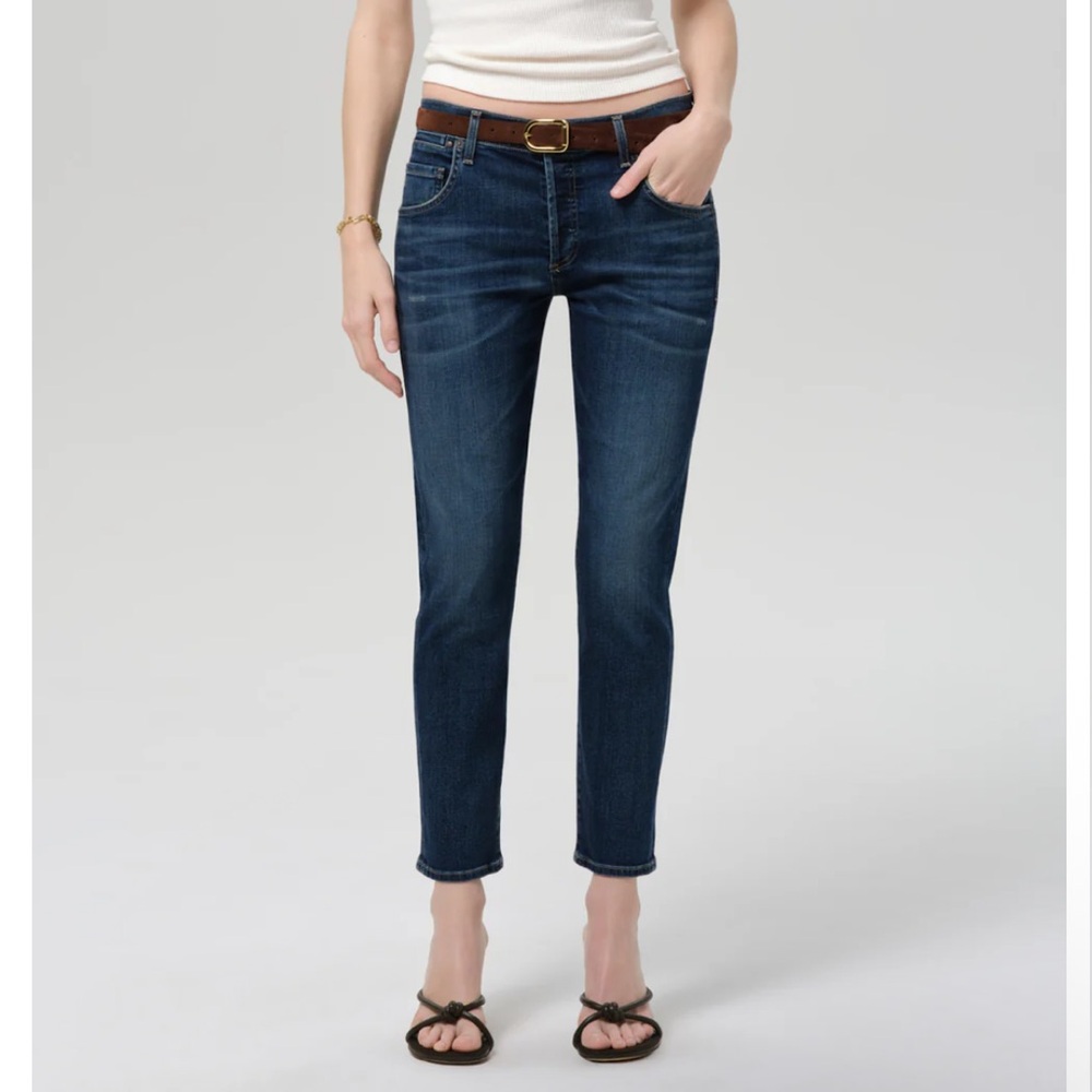Citizens Of Humanity Dark Blue Boyfriend Jeans